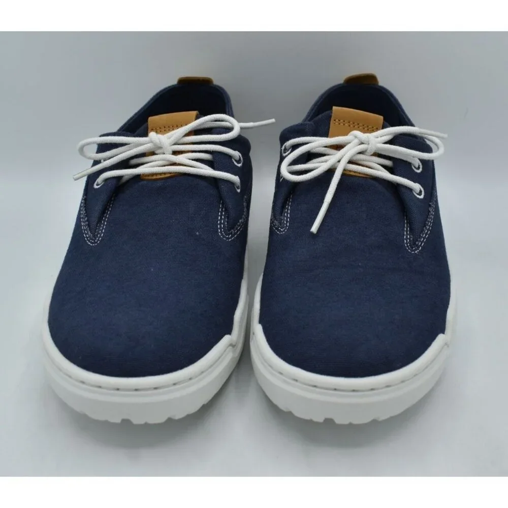 Timberland Mens Size 12 Timberloop Go Roam Dark Blue Canvas Low Sneakers‎